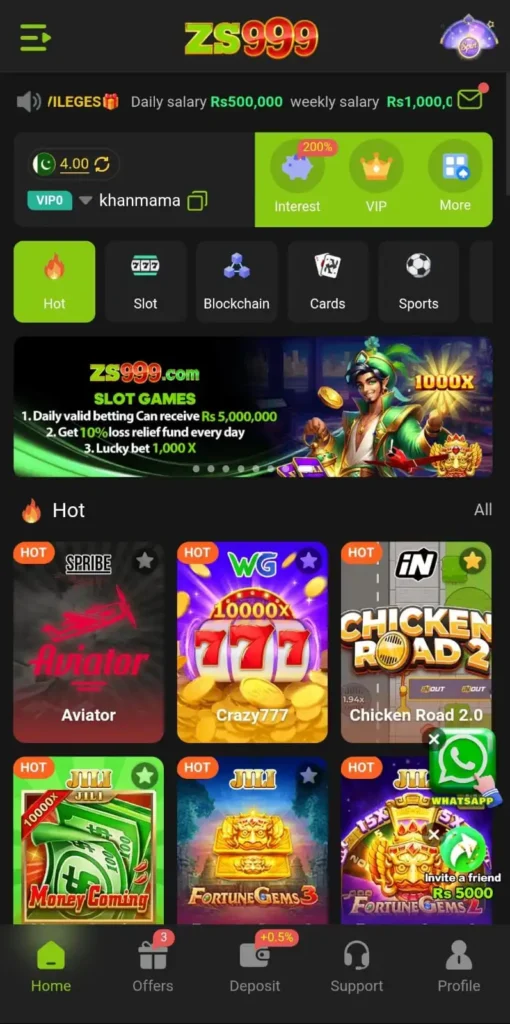 ZS999 Game Download Apk