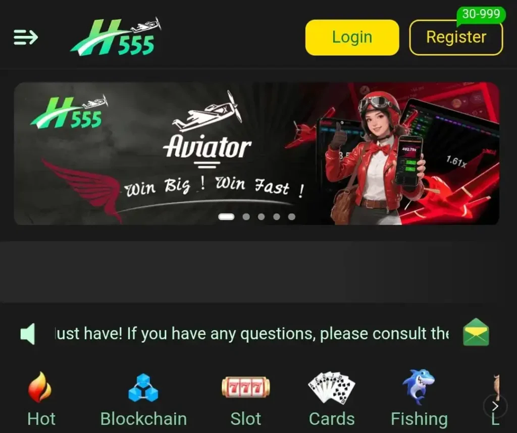 H555 Game Download Apk