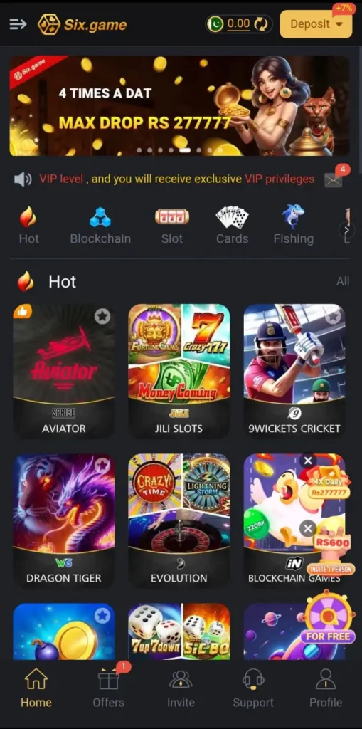 Six Game Download APK 